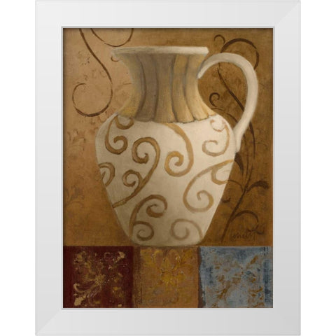 Elegant Vessel II White Modern Wood Framed Art Print by Loreth, Lanie