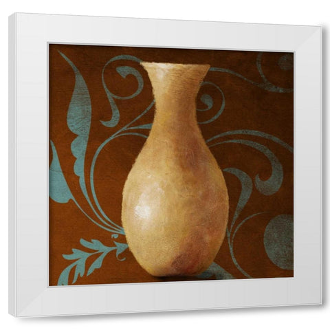 Roma Vessels III White Modern Wood Framed Art Print by Loreth, Lanie
