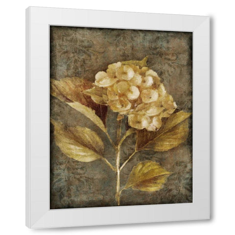Antique Hydrangea I White Modern Wood Framed Art Print by Loreth, Lanie