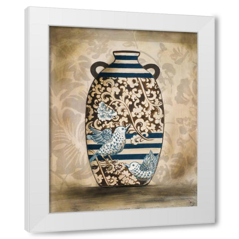 The Pottery I White Modern Wood Framed Art Print by Pinto, Patricia