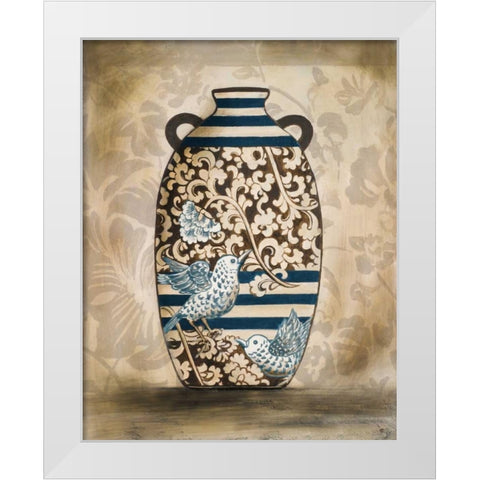 The Pottery I White Modern Wood Framed Art Print by Pinto, Patricia