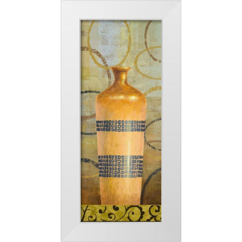 Symphony II White Modern Wood Framed Art Print by Marcon, Michael