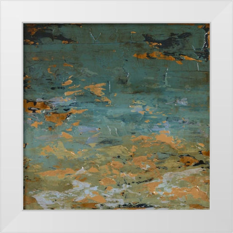 Under the Sycamores II White Modern Wood Framed Art Print by Loreth, Lanie