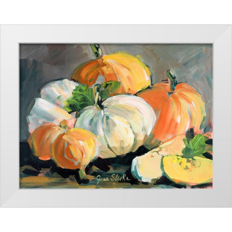 Harvested I White Modern Wood Framed Art Print by Slivka, Jane