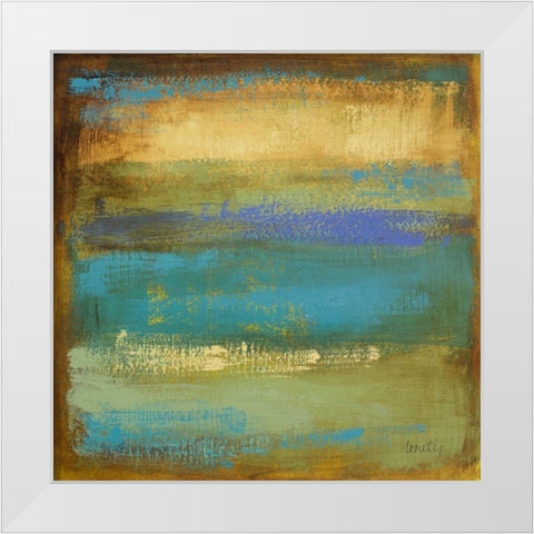 Spring Landscape I White Modern Wood Framed Art Print by Loreth, Lanie