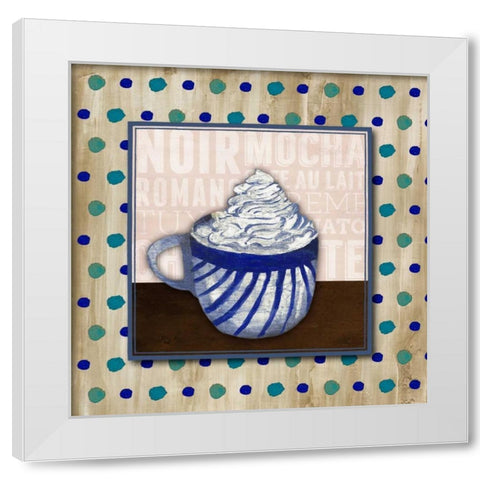 Morning Brew III White Modern Wood Framed Art Print by Medley, Elizabeth