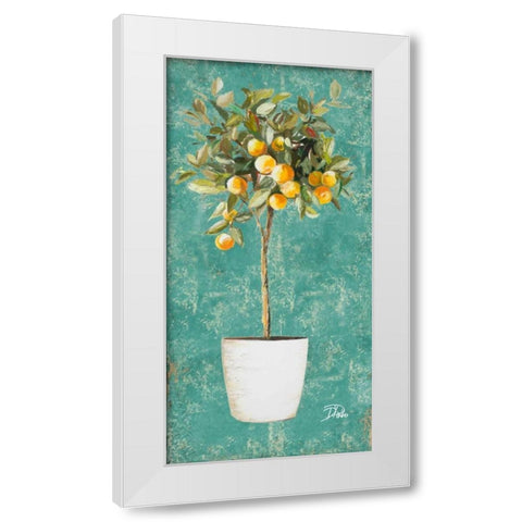 Essential Compliment I White Modern Wood Framed Art Print by Pinto, Patricia