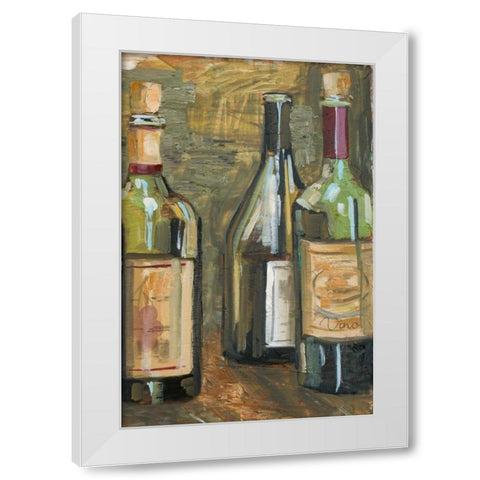 Vino II White Modern Wood Framed Art Print by French-Roussia, Heather