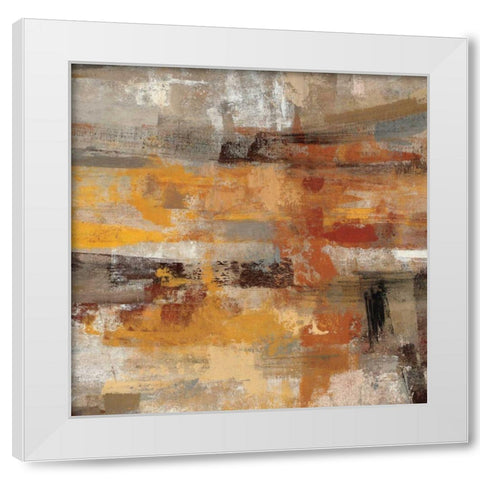 Mojave Road White Modern Wood Framed Art Print by Vassileva, Silvia