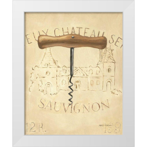 Chateau Nouveau Element IV White Modern Wood Framed Art Print by Fabiano, Marco