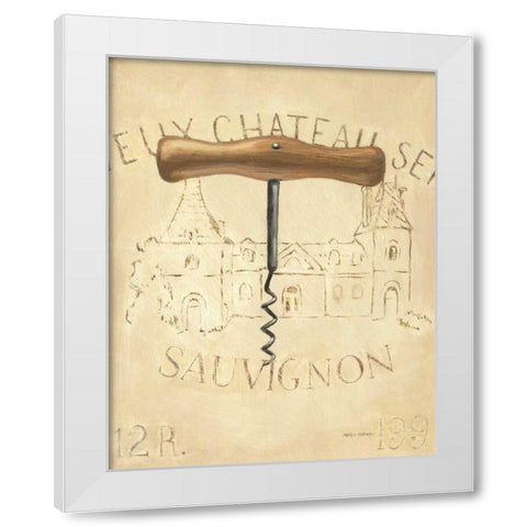 Chateau Nouveau Element IV White Modern Wood Framed Art Print by Fabiano, Marco