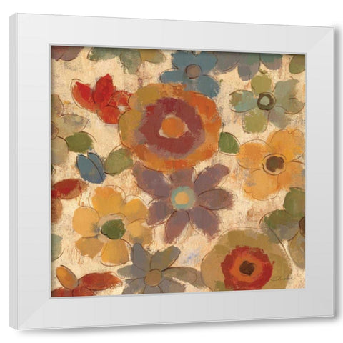 Hazel Eyes III White Modern Wood Framed Art Print by Vassileva, Silvia