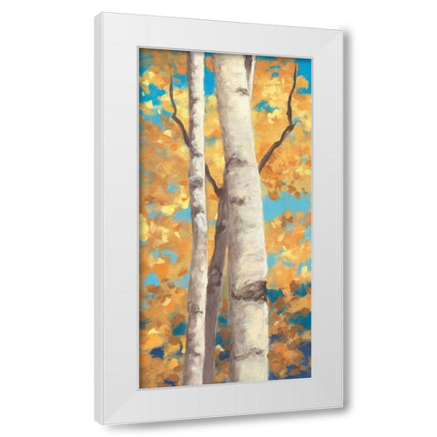 Doubloons Panel I White Modern Wood Framed Art Print by Purinton, Julia