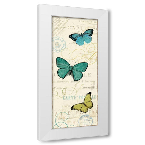 Live to Love VII White Modern Wood Framed Art Print by Pela Studio