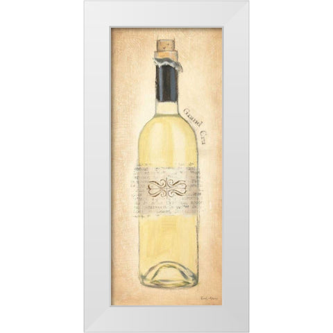 Grand Cru Blanc Bottle White Modern Wood Framed Art Print by Adams, Emily