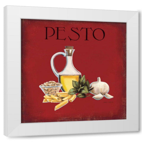 Italian Cuisine II White Modern Wood Framed Art Print by Fabiano, Marco