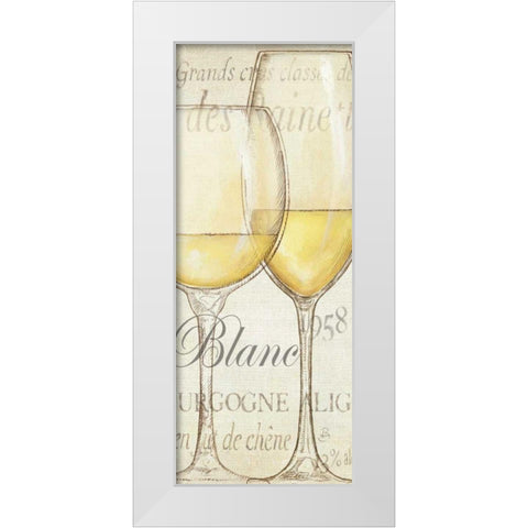 Les Blancs White Modern Wood Framed Art Print by Brissonnet, Daphne