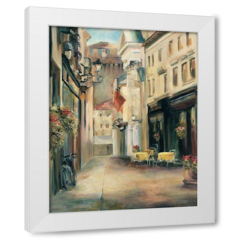 Old Town II White Modern Wood Framed Art Print by Hageman, Marilyn