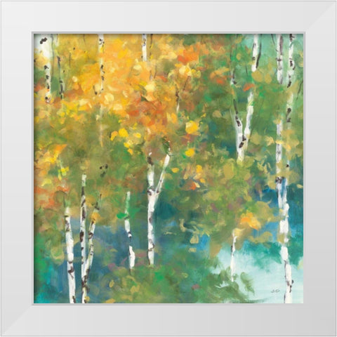 Confetti I White Modern Wood Framed Art Print by Purinton, Julia