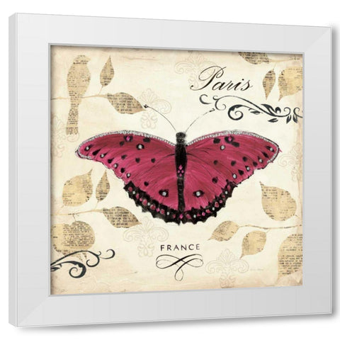 Natures Gem II White Modern Wood Framed Art Print by Adams, Emily