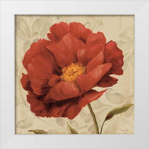 Floral Romance I C White Modern Wood Framed Art Print by Audit, Lisa