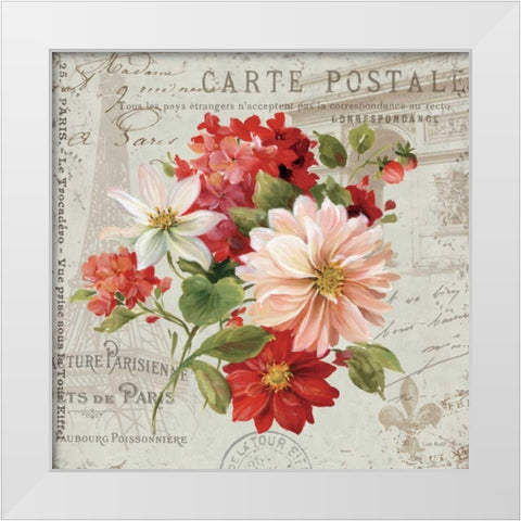 PS Je Taime Light II White Modern Wood Framed Art Print by Audit, Lisa