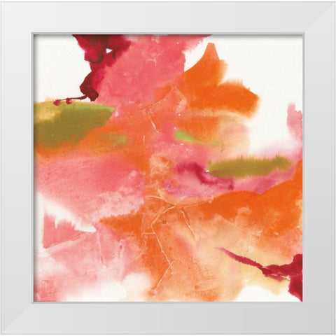 Thoughts of Spring I White Modern Wood Framed Art Print by Paschke, Chris