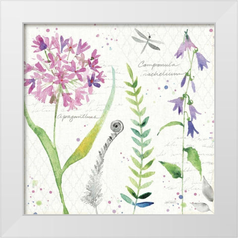 Soft Nature III White Modern Wood Framed Art Print by Tavoletti, Anne