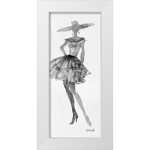 Fashion Sketchbook V White Modern Wood Framed Art Print by Tavoletti, Anne