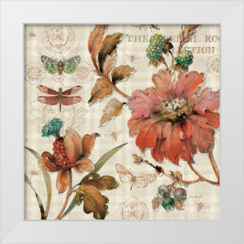 French Country V White Modern Wood Framed Art Print by Audit, Lisa