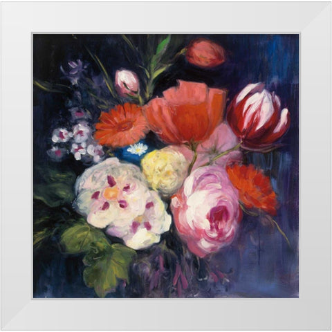 Fresh Cut White Modern Wood Framed Art Print by Purinton, Julia