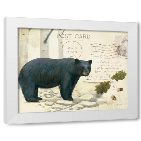 Northern Wild IV White Modern Wood Framed Art Print by Wiens, James