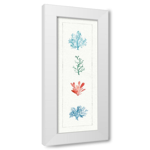 Water Coral VIII White Modern Wood Framed Art Print by Audit, Lisa
