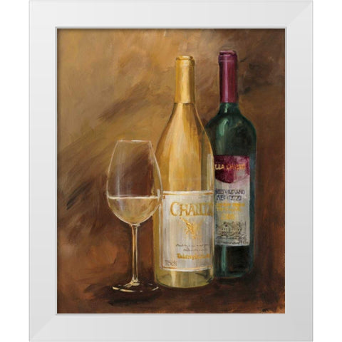 Salute I White Modern Wood Framed Art Print by Tillmon, Avery
