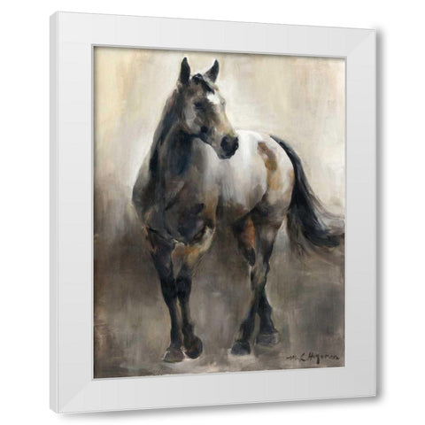 Copper and Nickel White Modern Wood Framed Art Print by Hageman, Marilyn