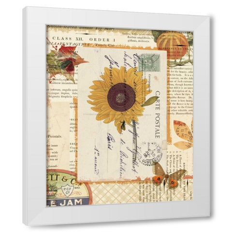 Falling for Fall II White Modern Wood Framed Art Print by Pertiet, Katie