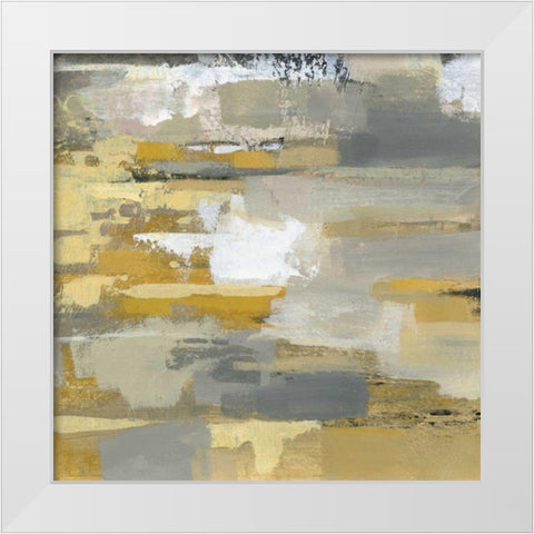 Urban Walkway III White Modern Wood Framed Art Print by Vassileva, Silvia