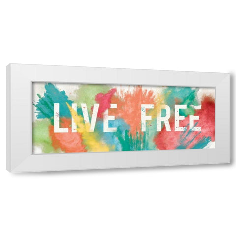 Be Bold IV White Modern Wood Framed Art Print by Aiken, Jess