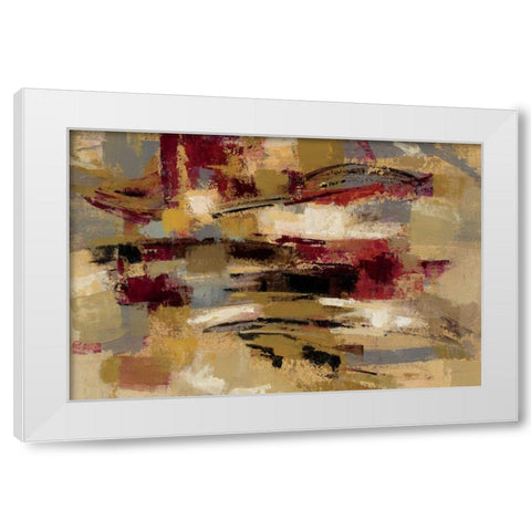 Ruins Crop White Modern Wood Framed Art Print by Vassileva, Silvia