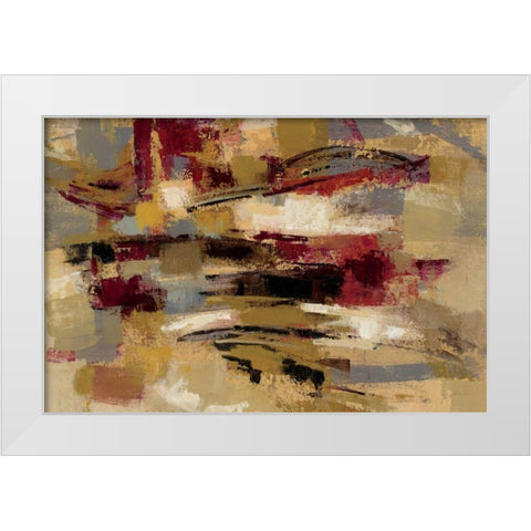 Ruins Crop White Modern Wood Framed Art Print by Vassileva, Silvia