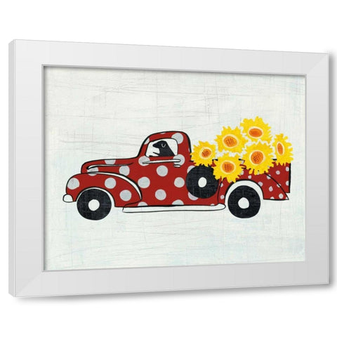 Modern Americana Farm VI White Modern Wood Framed Art Print by Averinos, Melissa