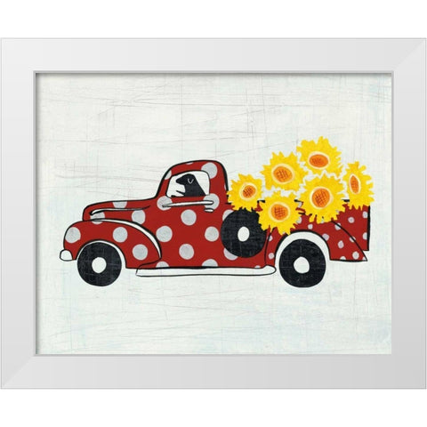 Modern Americana Farm VI White Modern Wood Framed Art Print by Averinos, Melissa
