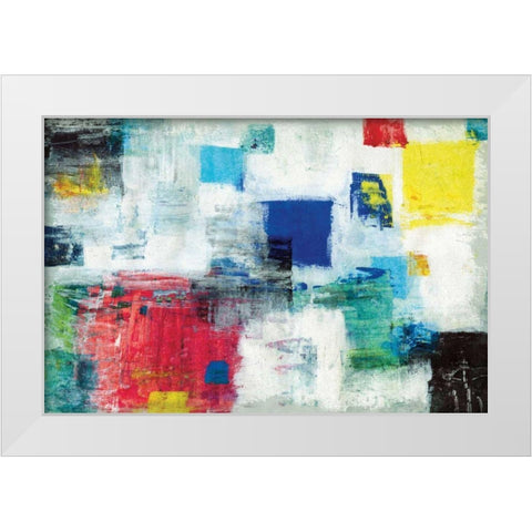Radiance White Modern Wood Framed Art Print by Mullan, Michael