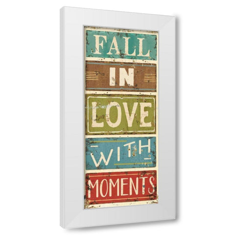Shine II White Modern Wood Framed Art Print by Pela Studio