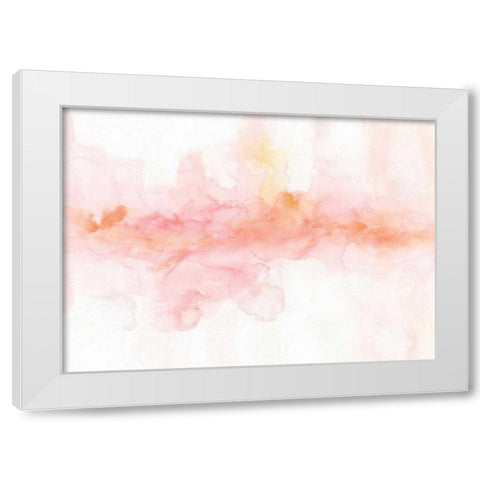 Rainbow Seeds Abstract White Modern Wood Framed Art Print by Audit, Lisa