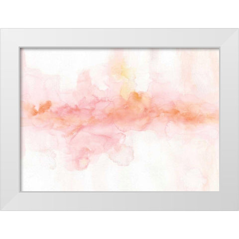 Rainbow Seeds Abstract White Modern Wood Framed Art Print by Audit, Lisa
