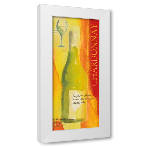 Well Balanced Yellow White Modern Wood Framed Art Print by Clark, Michael