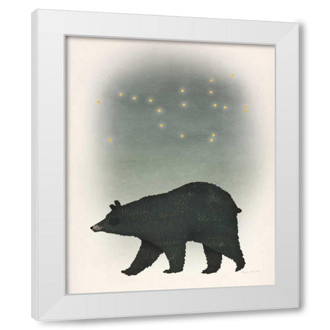 Ursa Major White Modern Wood Framed Art Print by Fowler, Ryan
