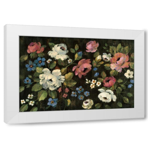 Expressive Spray on Black White Modern Wood Framed Art Print by Vassileva, Silvia