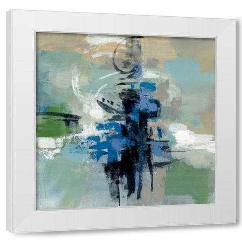 Vista Point II White Modern Wood Framed Art Print by Vassileva, Silvia